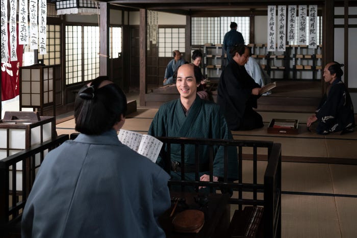 横浜流星「べらぼう~蔦重栄華乃夢噺~」第2話(C)NHK