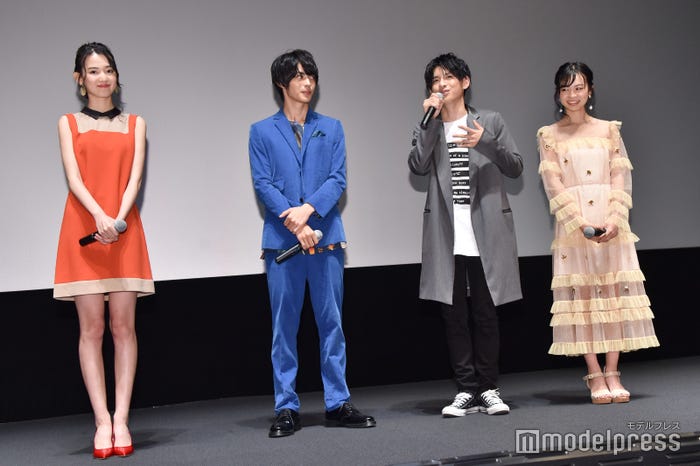 左より:黒木麗奈、神尾楓珠、さなり、莉子 (C)モデルプレス