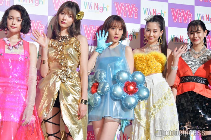 玉城ティナ、八木アリサ、トリンドル玲奈、河北麻友子、emma (C)モデルプレス