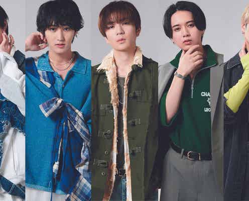 HiHi Jets、“ギラかっこいい”姿で「CanCam」登場 メンバーの好きなところ・恋愛Q&Aも