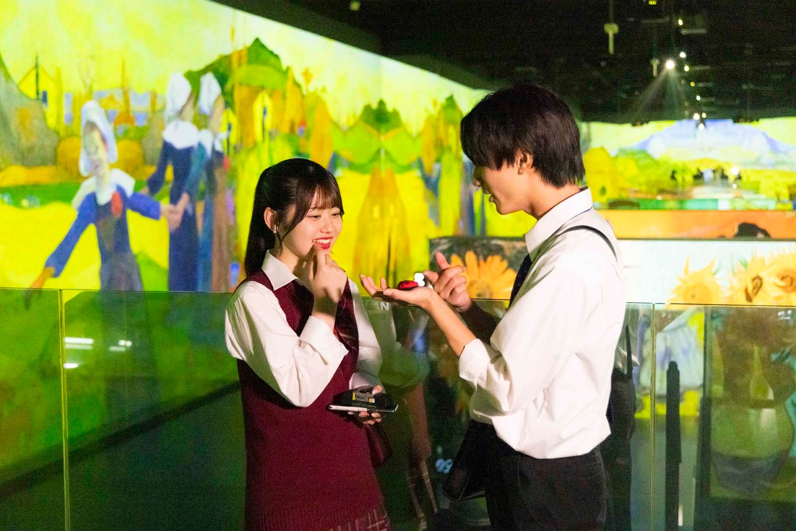 りんか、はなみち「今日、好きになりました。-カンヌン編-」（C）AbemaTV, Inc.