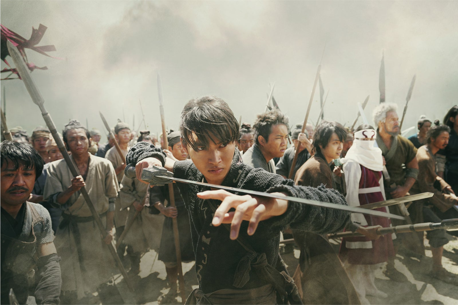 山崎賢人ら（C）原泰久／集英社（C）2022 映画「キングダム」製作委員会