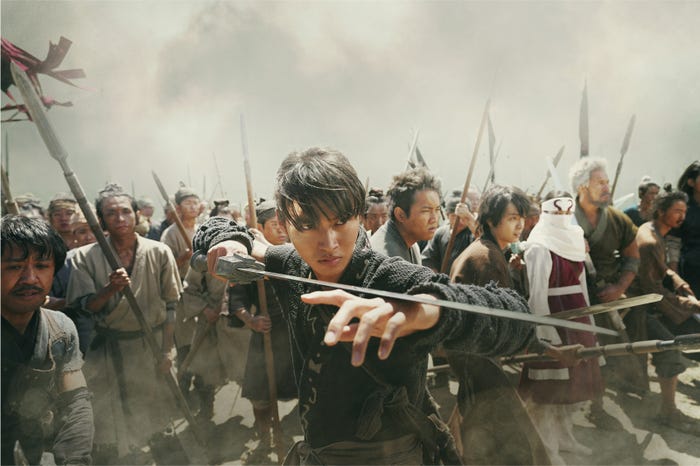 山崎賢人ら(C)原泰久/集英社(C)2022 映画「キングダム」製作委員会