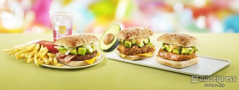 マクドナルド、たっぷりアボカドを使用した新バーガーが登場