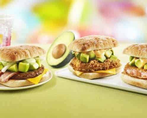 マクドナルド、たっぷりアボカドを使用した新バーガーが登場