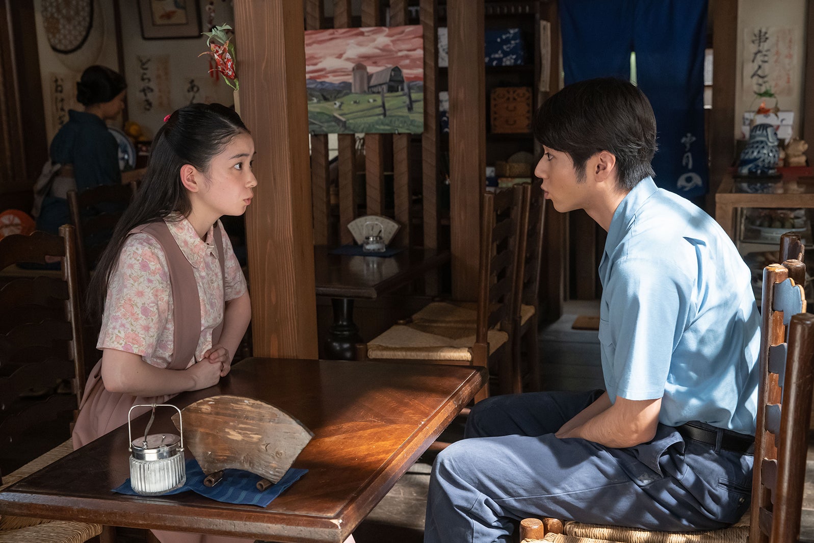 福地桃子、山田裕貴／「なつぞら」（C）NHK