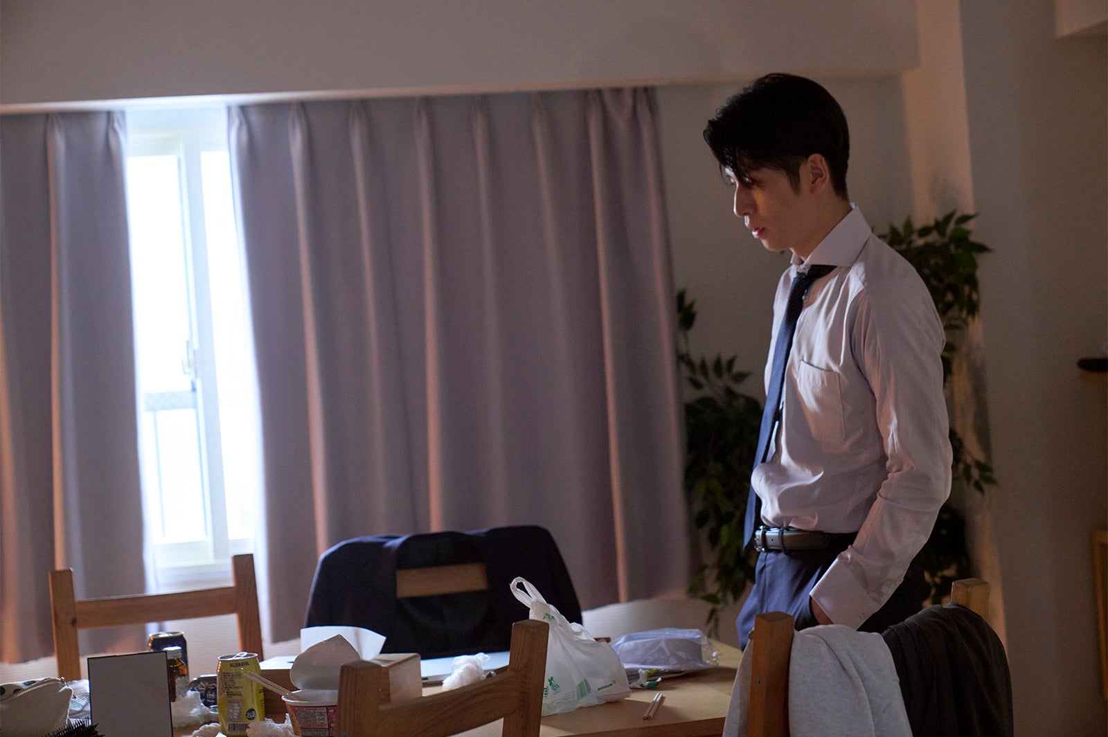 長谷川慎「離婚後夜」第5話（C）ABC