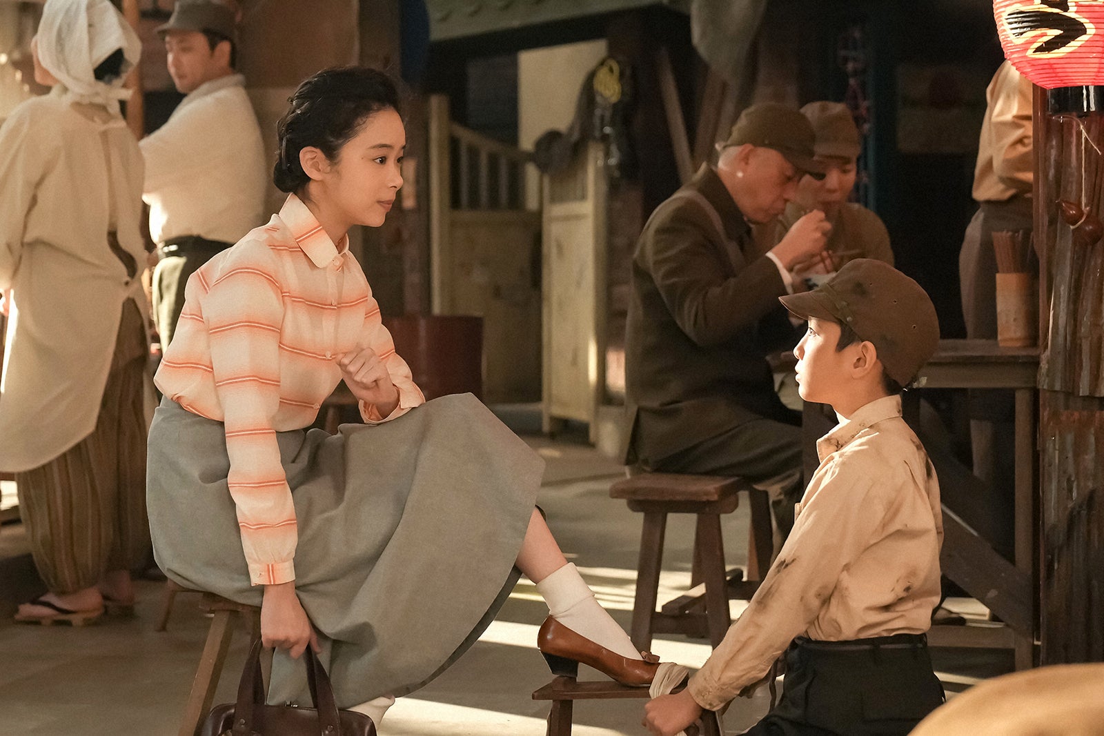 趣里、蒼昴「ブギウギ」第95話（C）NHK