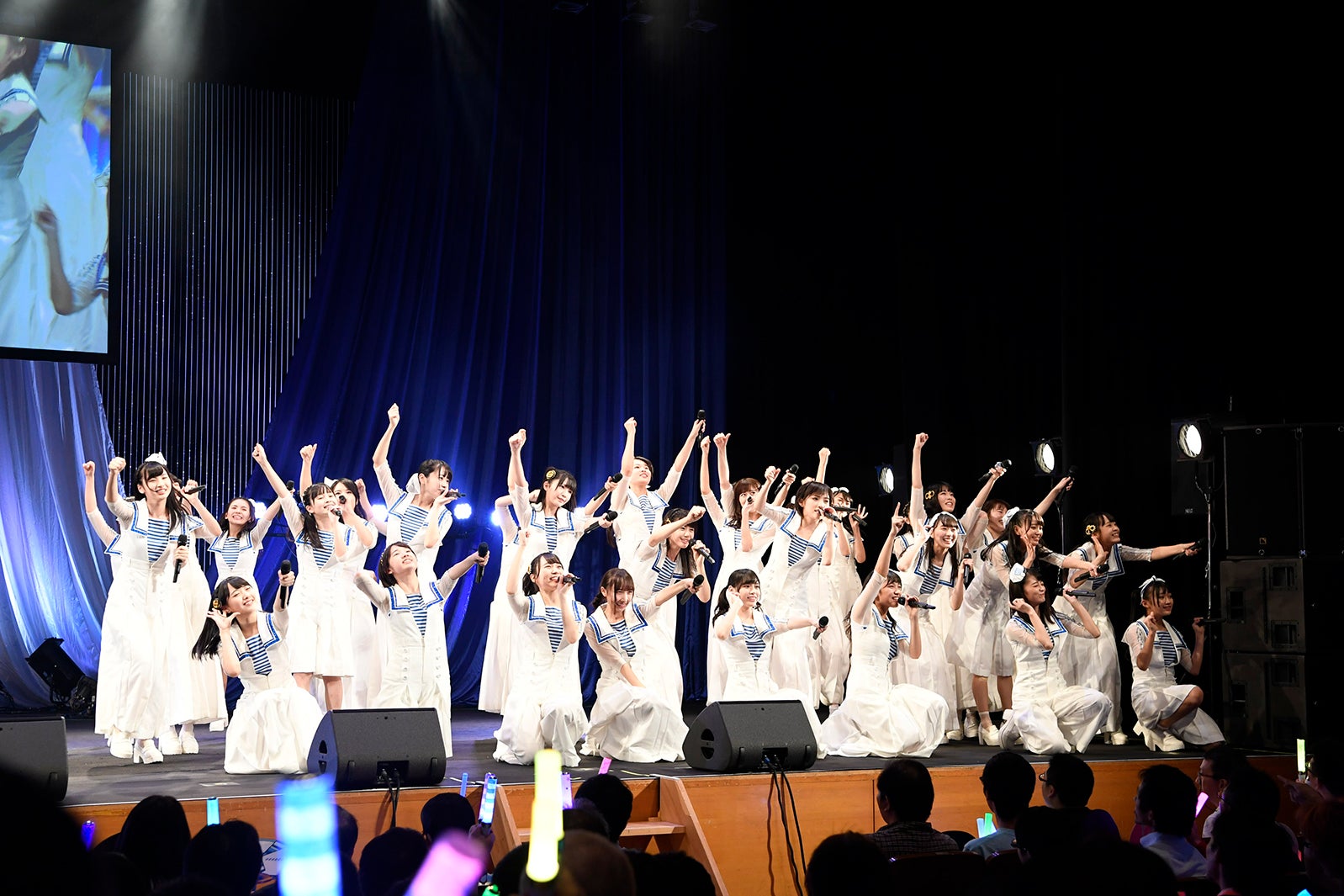 STU48⻄⽇本豪⾬⽀援活動「がんばろう！瀬⼾内」チャリティーコンサートツアー最終公演（C）STU