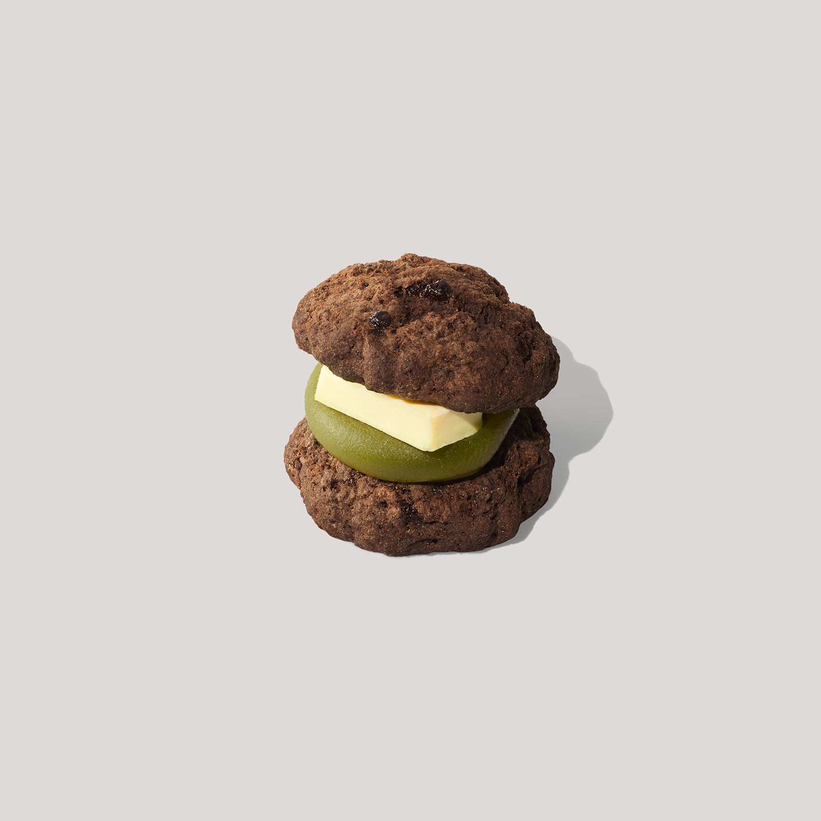 抹茶あんバター チョコスコーンサンド（提供写真）