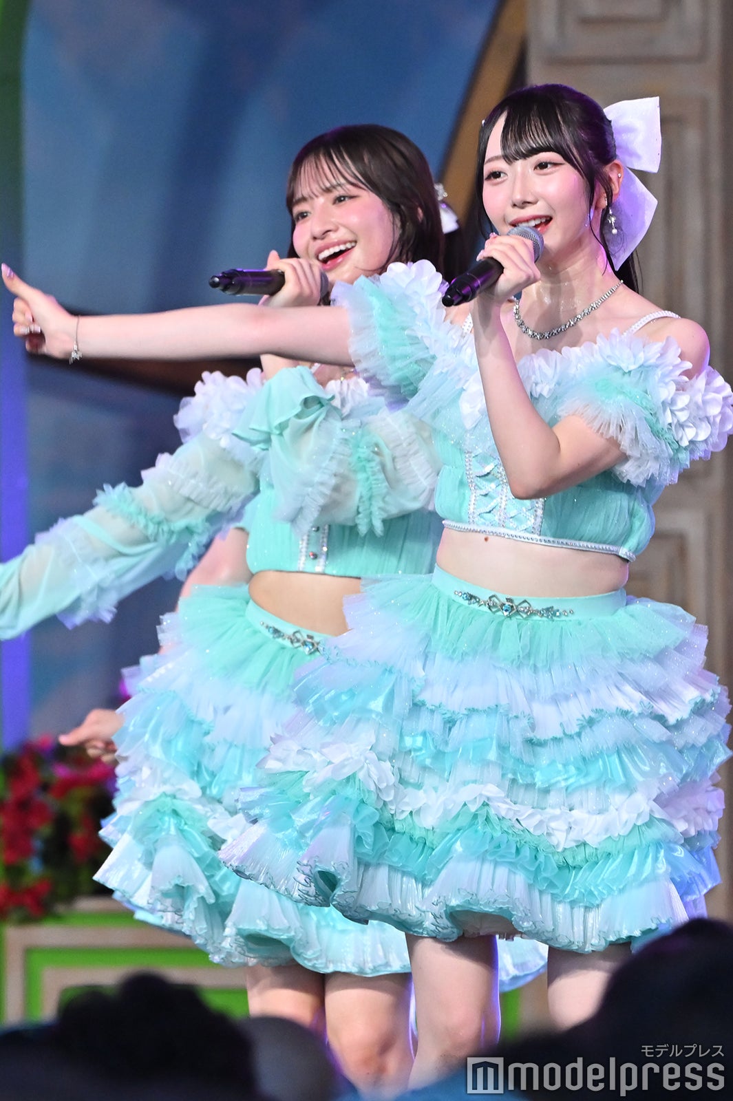 冨田菜々風、谷崎早耶／≠ME（C）モデルプレス