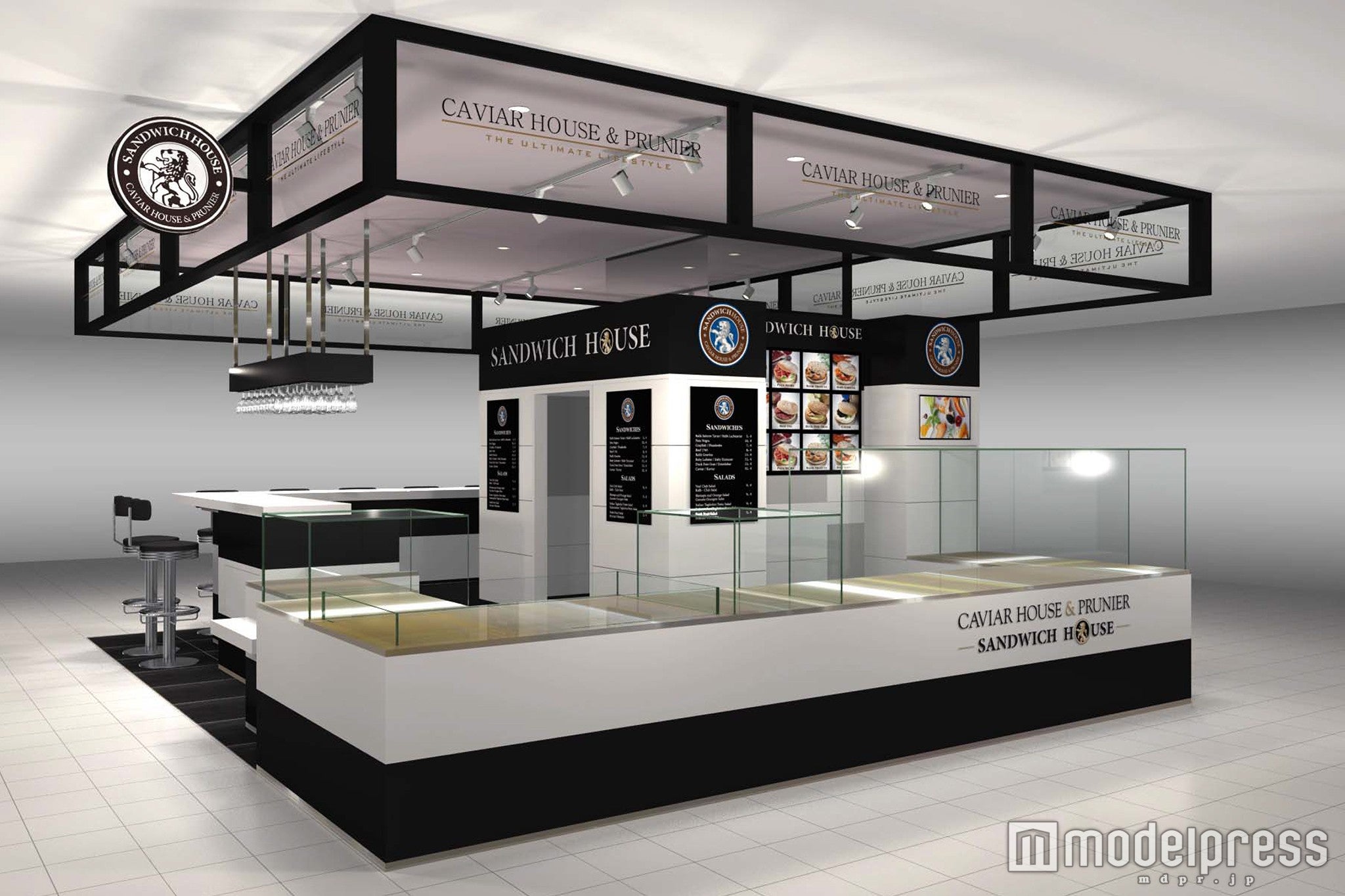 店舗イメージ／画像提供：CAVIAR HOUSE＆PRUNIER JAPAN