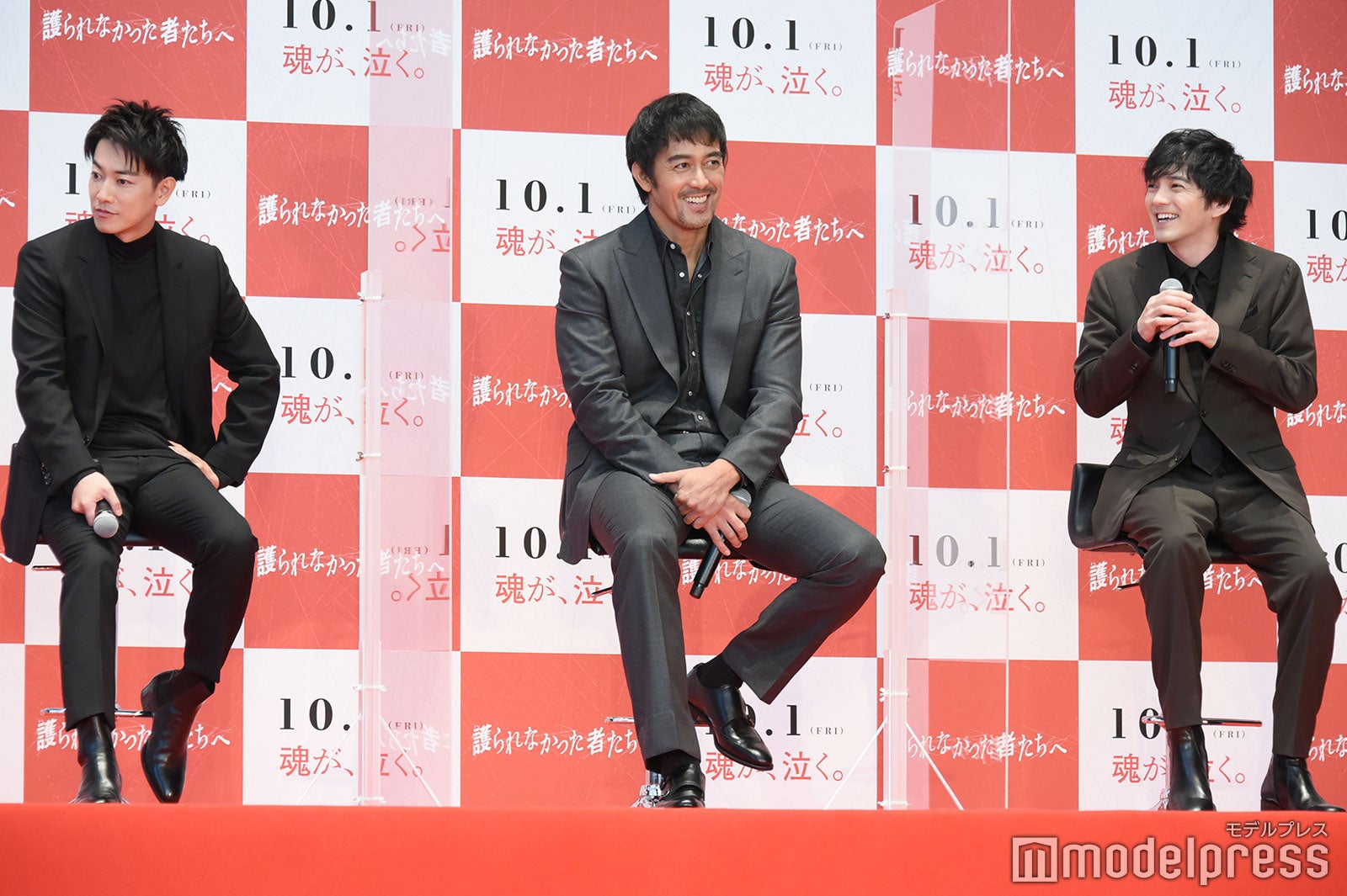 佐藤健、阿部寛、林遣都 （C）モデルプレス