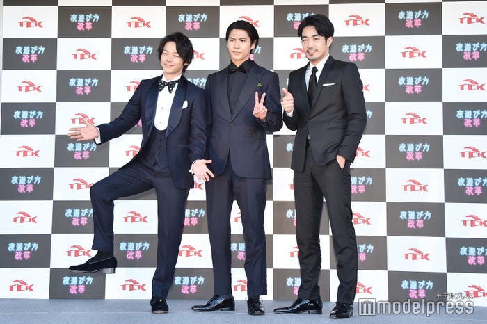 中村倫也、賀来賢人、大谷亮平 (C)モデルプレス