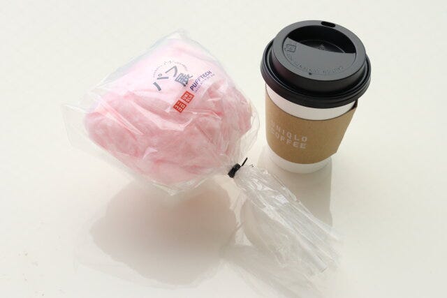 ユニクロ パフ展 ユニクロ パフ展 コーヒー わたあめ