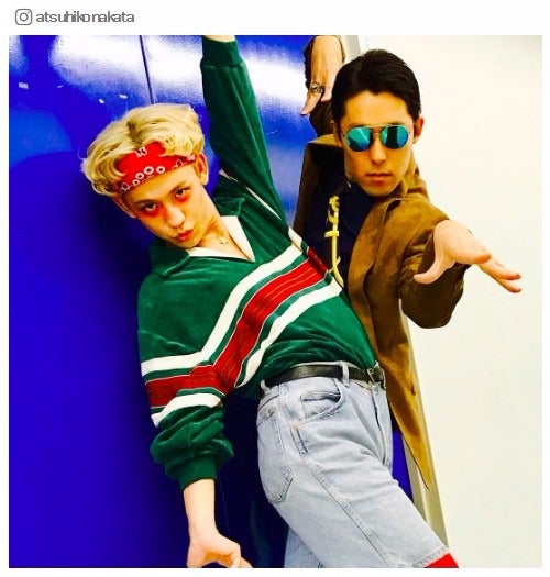 りゅうちぇると／中田敦彦Instagramより