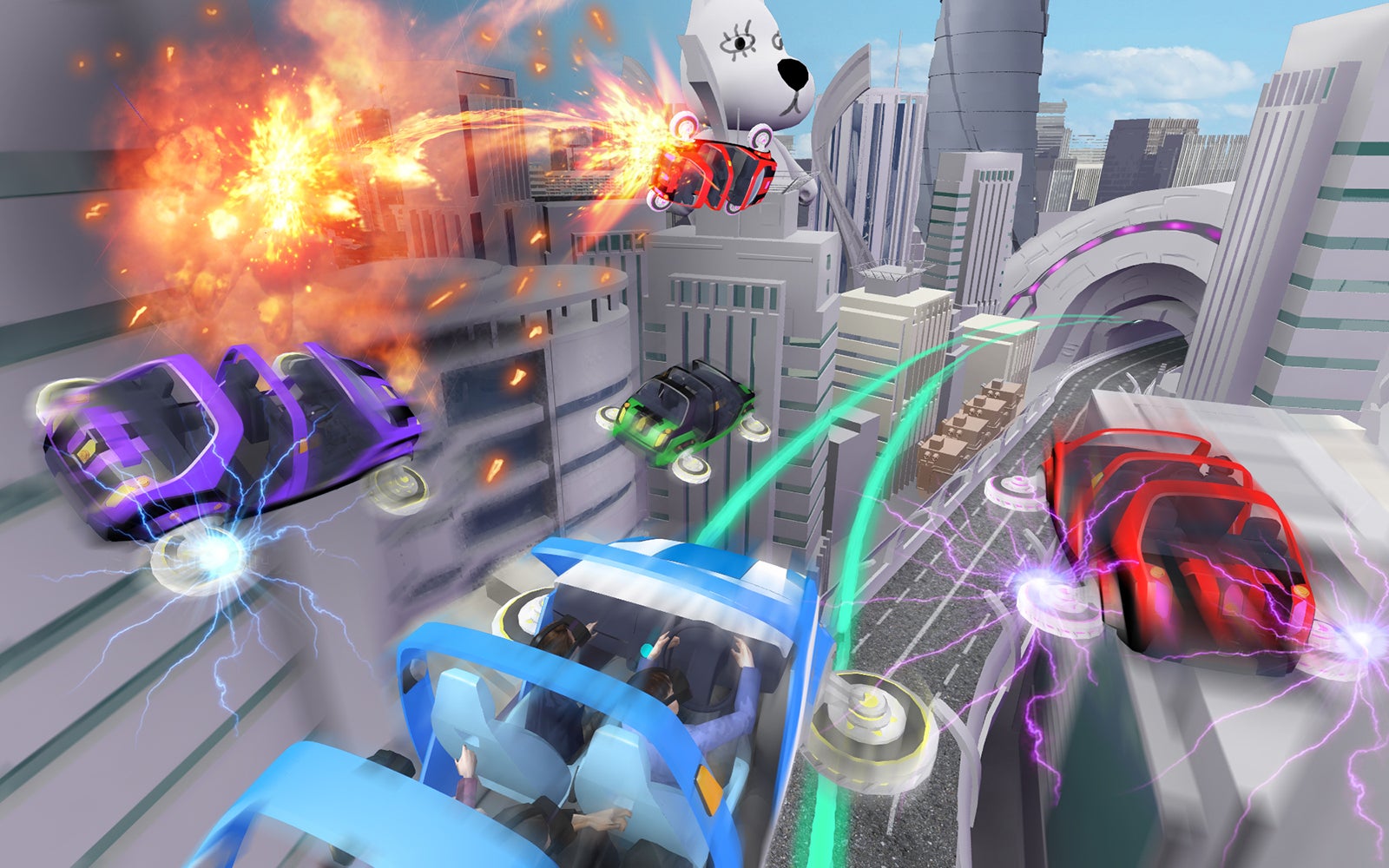 未来コースイメージ／画像提供：よみうりランド