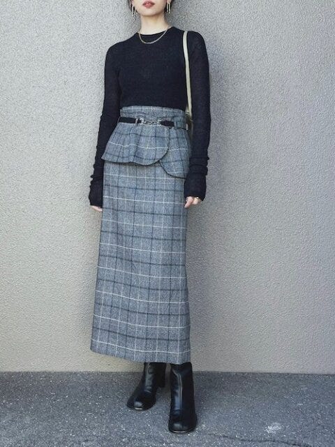 モノトーン コーデ 秋冬 モノトーン コーデ 秋冬