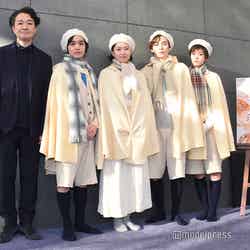 （左から）白井晃氏、松岡広大、南沢奈央、柾木玲弥、馬場ふみか（C）モデルプレス
