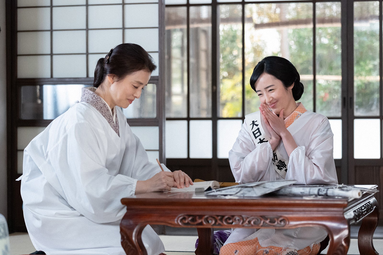 石田ゆり子、森田望智「虎に翼」第36話（C）NHK