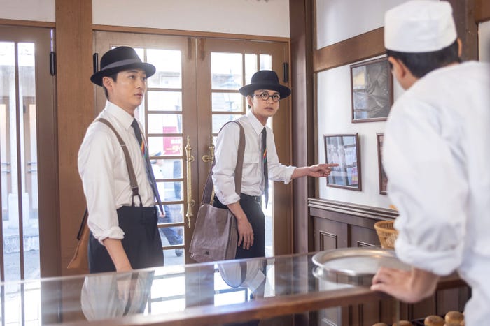 高橋文哉、北村匠海「あんぱん」第28話(C)NHK