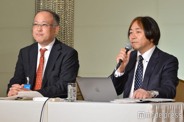 フジテレビの4月改編記者発表の様子(C)モデルプレス