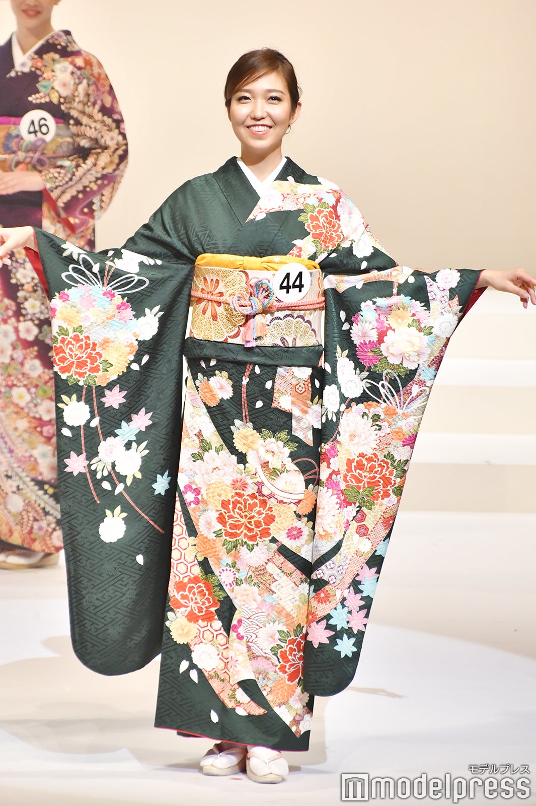 着物審査の様子／「2020ミス・インターナショナル日本代表選出大会」（C）モデルプレス