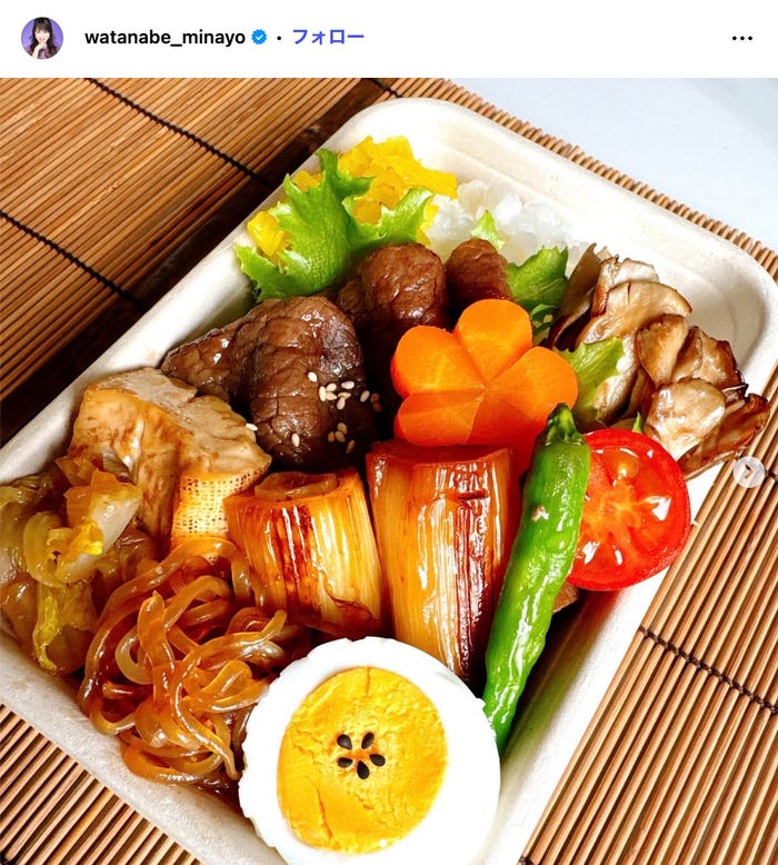 渡辺美奈代Instagramより