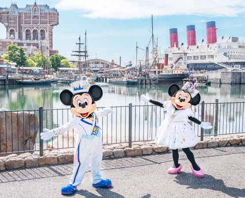 「東京ディズニーシー20周年:タイム・トゥ・シャイン!」ミッキー&ミニーの新コスチュームお披露目