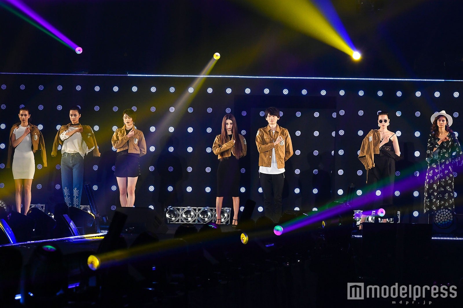 「進撃の巨人」ステージの様子 （C）モデルプレス