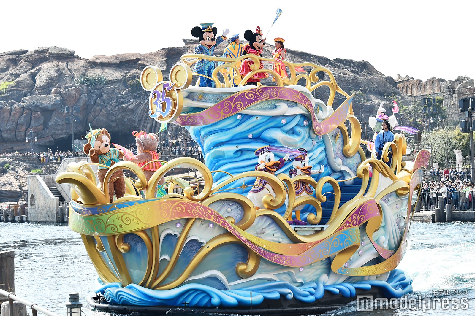 東京ディズニーシー／水上グリーティング「ハピエストセレブレーション・オン・ザ・シー」（C）モデルプレス（C）Disney