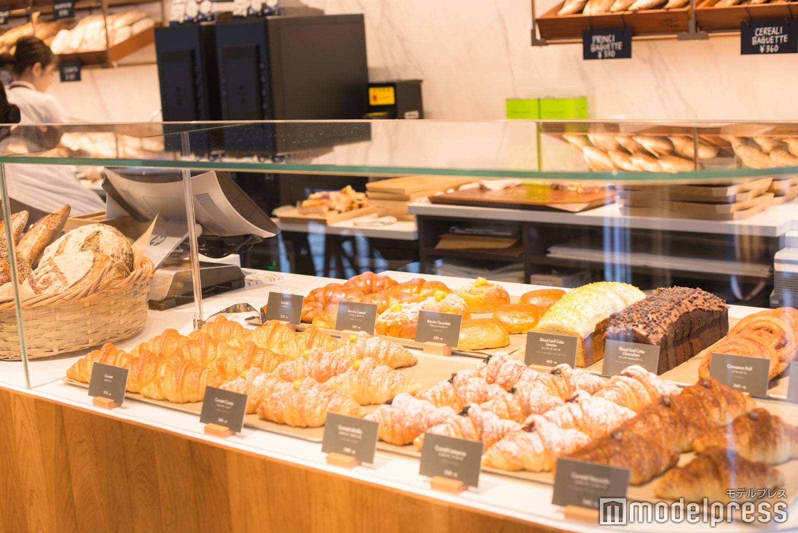 ふっくらとしたブリオッシュなど手作りのペストリーがずらり（C）モデルプレス