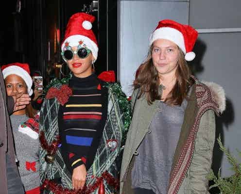 ビヨンセが人間クリスマスツリーに!?