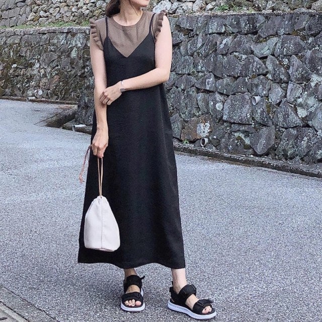 今シーズンはどんなキャミワンピースが人気 夏のおしゃれコーデ13選 モデルプレス 今シーズンはどんなキャミワンピースが人気 夏のおしゃれコーデ13選 モデルプレス