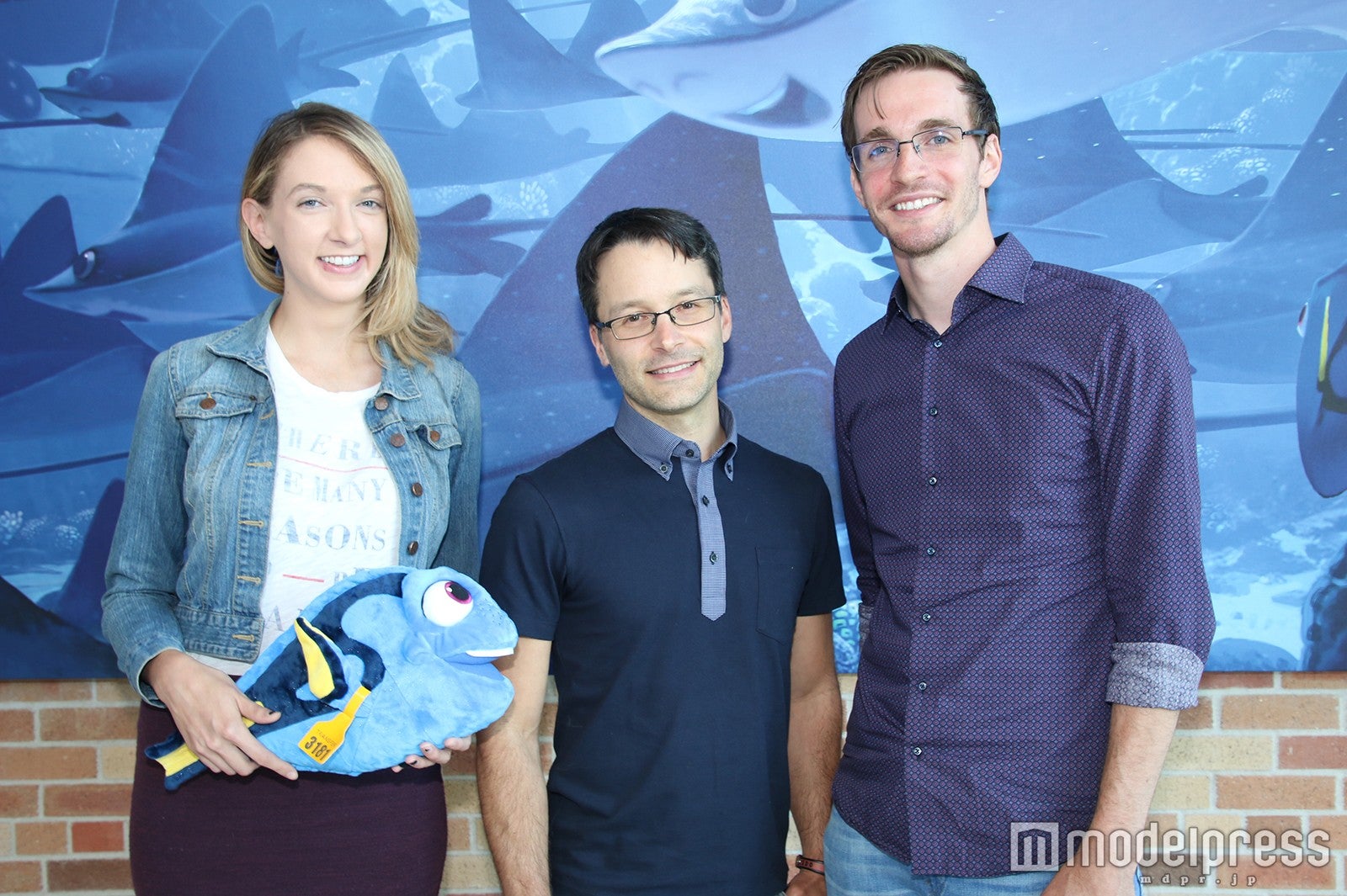 サラ・サンプソン氏、マーカス・クランツラー氏、ティム・スペルツ氏（C）モデルプレス