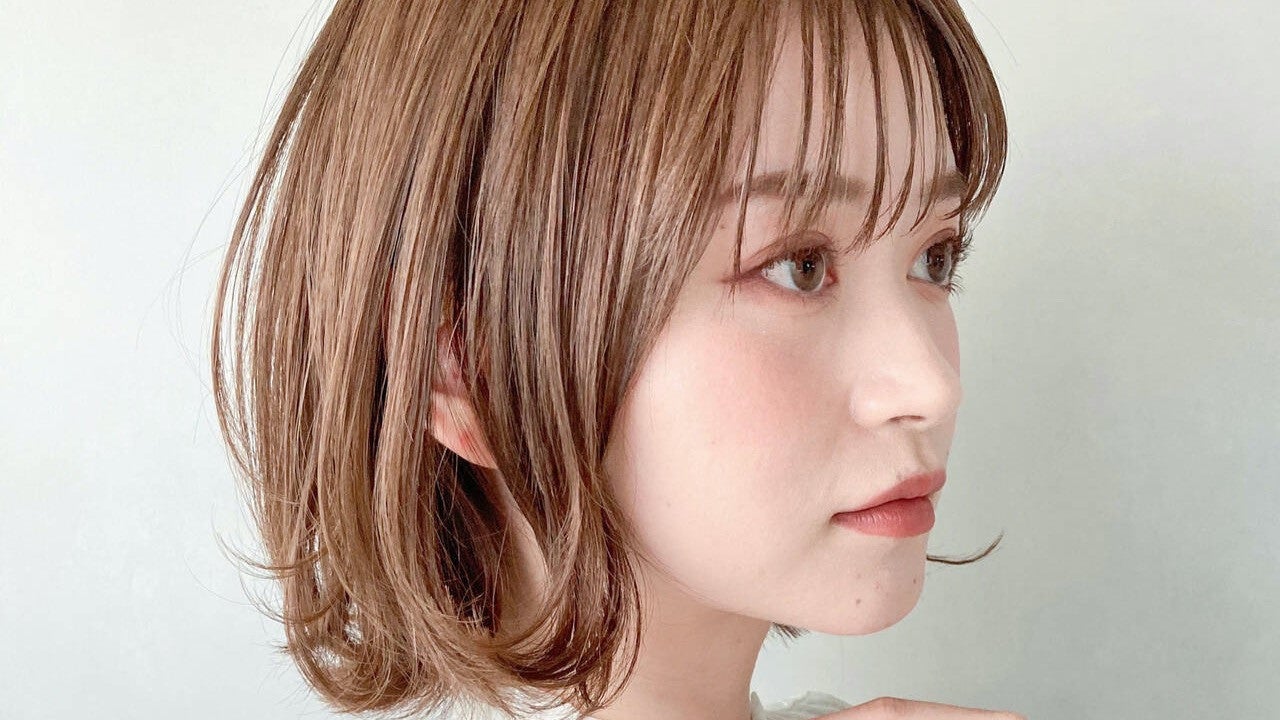 Over30が輝く 丸顔さんにおすすめの トレンドボブ モデルプレス
