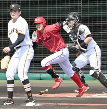 広島・平川蓮 ドラ1対決いきなり初安打→決勝打＆二盗「（緊張）あまりしない人なので」 新井監督も絶賛