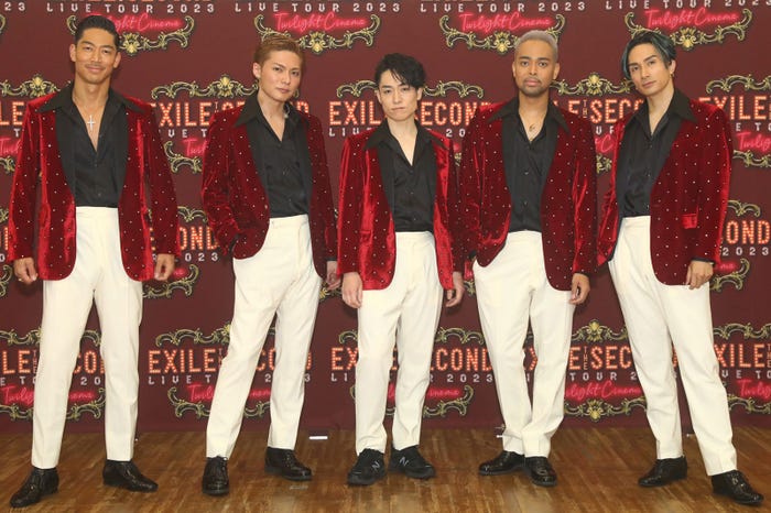 EXILE THE SECOND/「EXILE THE SECOND LIVE TOUR 2023 ~Twilight Cinema~」より(提供写真)