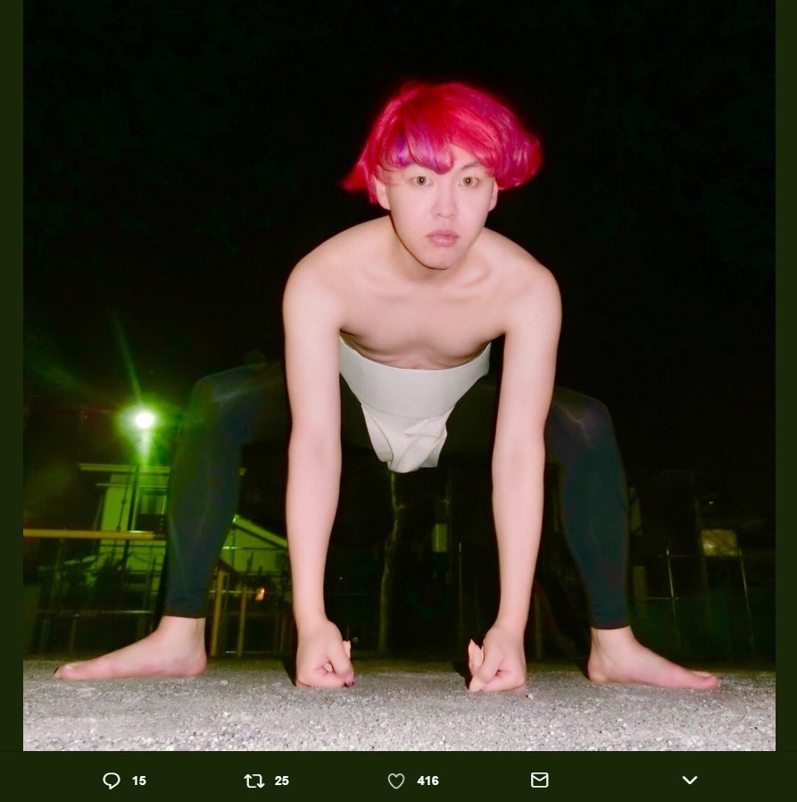 ぺえ「裸になり男の姿で」ガチ相撲 芸能界入り3年目の決意明かす 