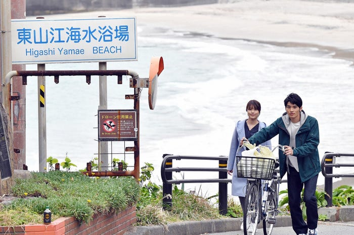 有村架純、岡田健史/「中学聖日記」第9話より(C)TBS