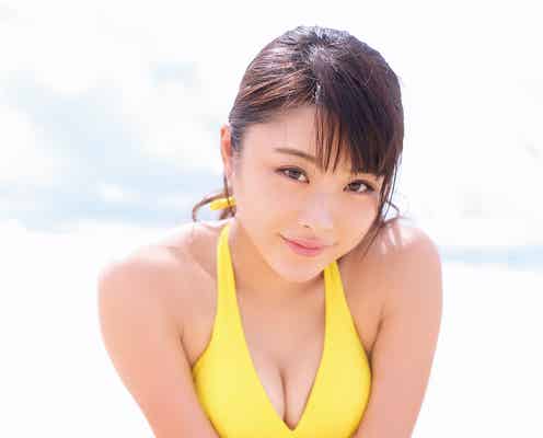 プロゴルファー野田すみれ、水着姿披露 健康美で魅せる