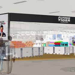 「Flying Tiger Copenhagen 新宿フラッグスストア」イメージ/画像提供:Zebra Japan【モデルプレス】