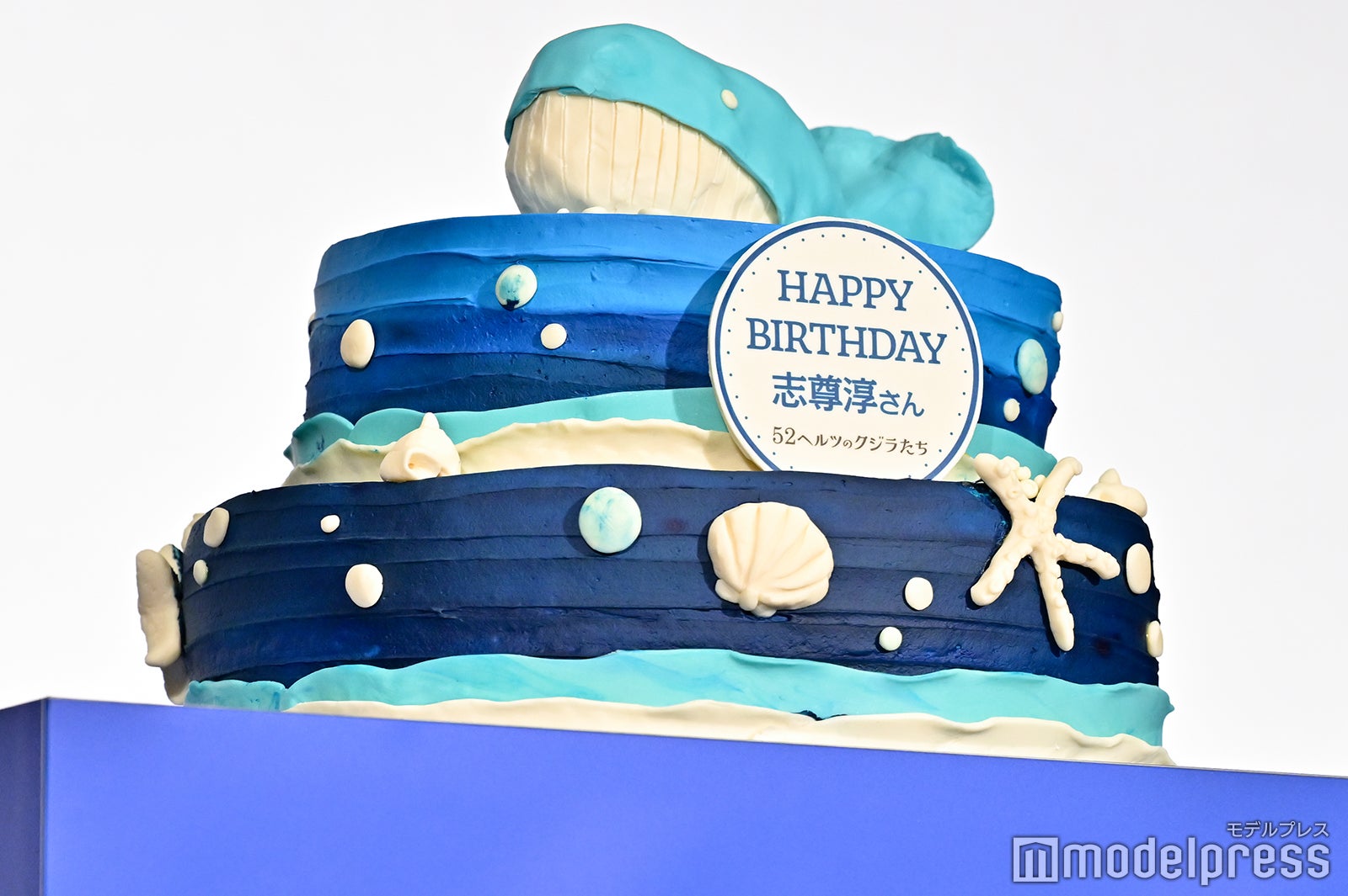 志尊淳のバースデーケーキ（C）モデルプレス
