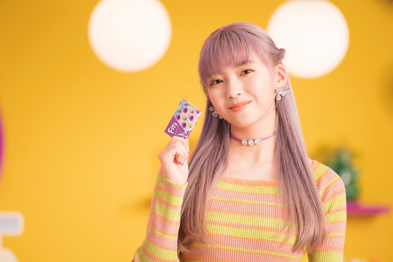 MAYUKA／新WEBムービー「NEWフィッツダンス バイト初日」篇メイキング（提供写真）