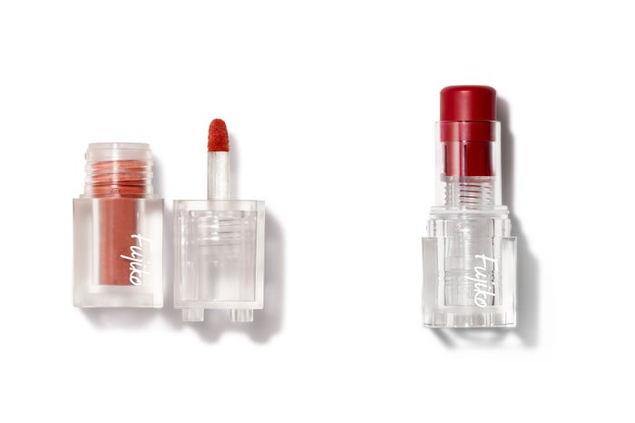 「ミニエアリーディップパウダー01 上気RED」「ミニウォータリールージュ09 TOKYO RED」をセットで2名様にプレゼント (提供写真)