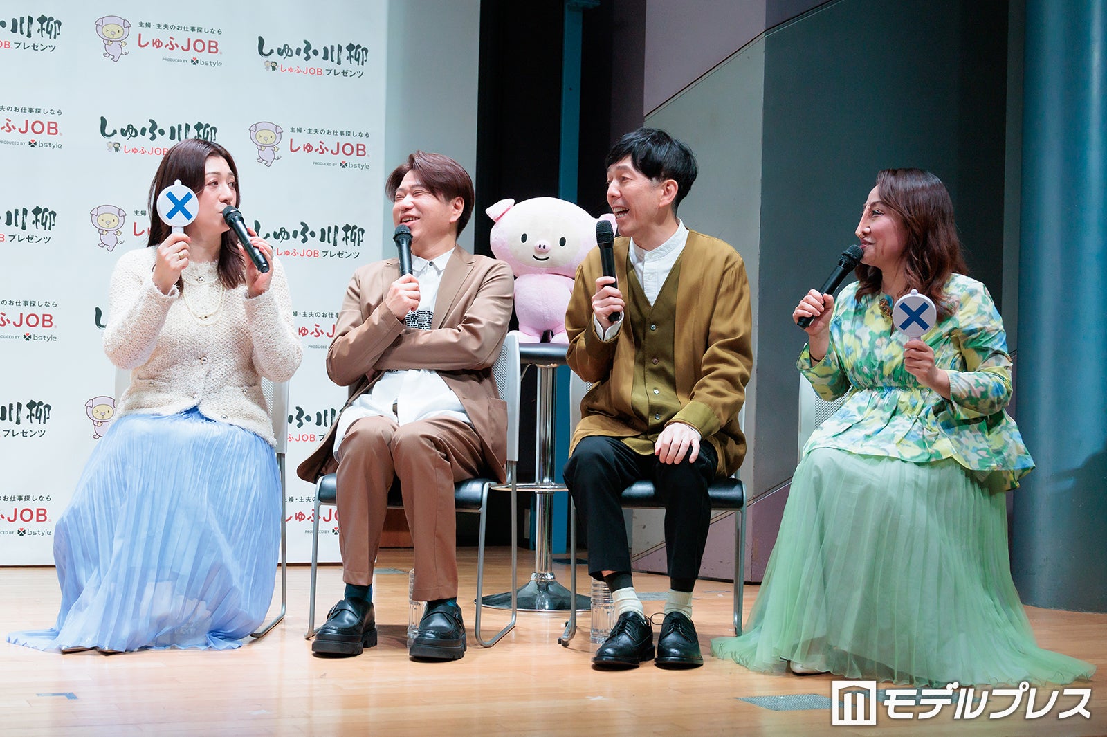 野々村友紀子、川谷修士、小堀裕之、キンタロー。（C）モデルプレス