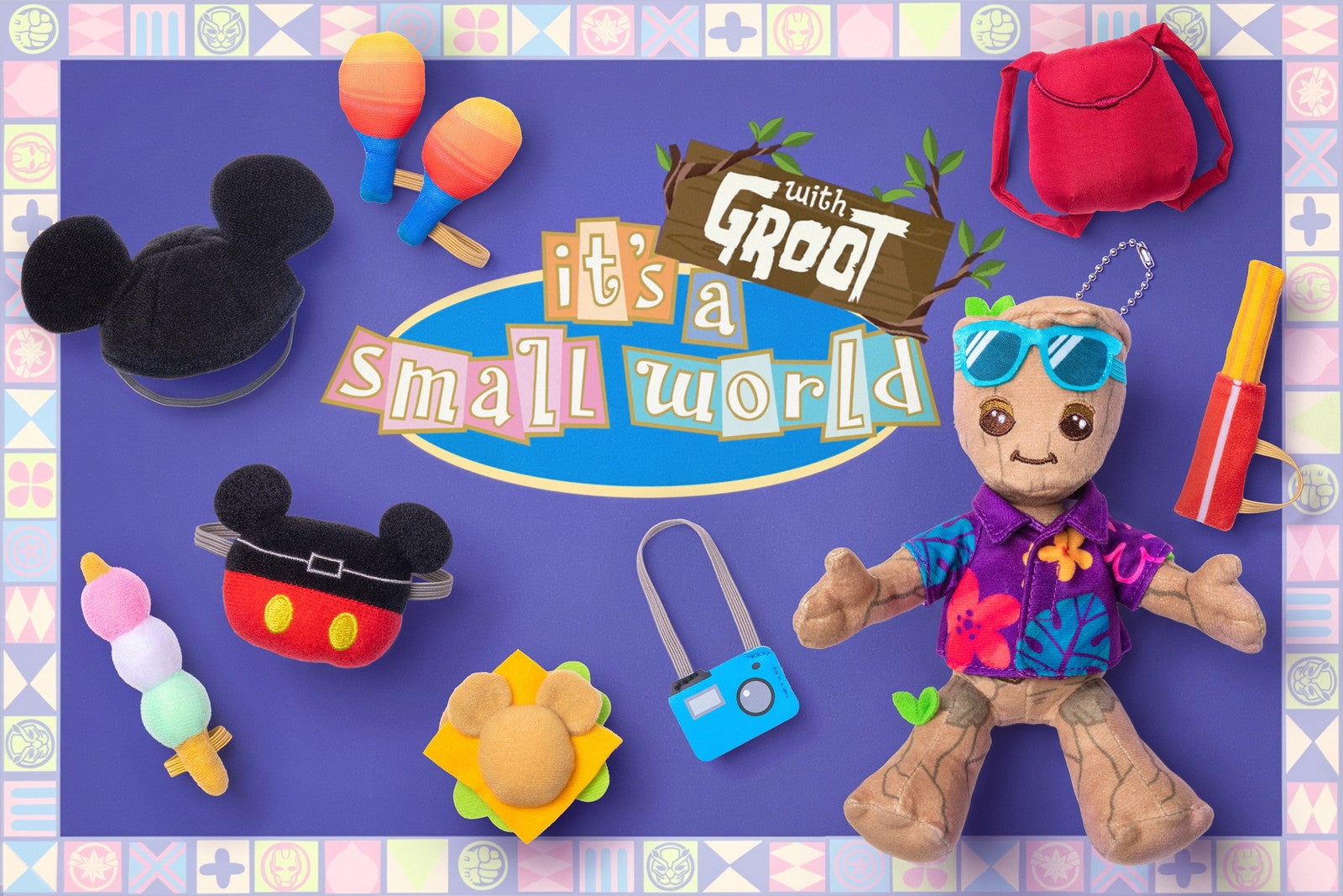 ぬいぐるみコスチュームセットを身につけたグルート
（イメージ）（C）Disney （C）2024 MARVEL