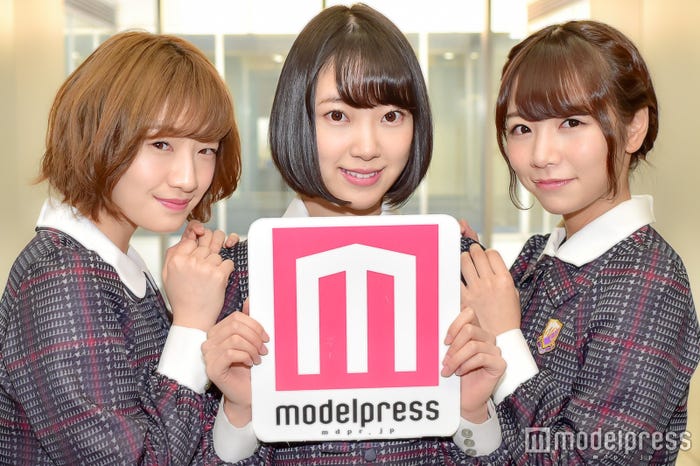 中田花奈、堀未央奈、北野日奈子(C)モデルプレス