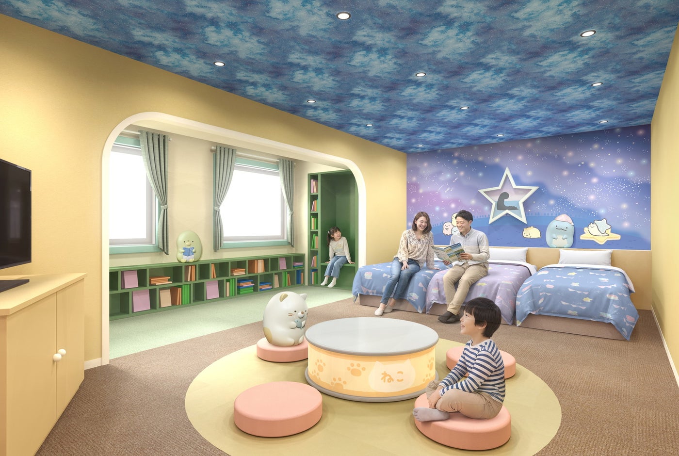 すみっコたちとたぴおか探しのお部屋（C）2026 San-X Co．，Ltd．All Rights Reserved．