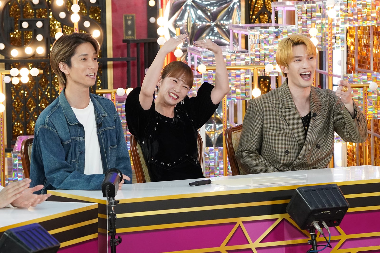 田中樹、川栄李奈、ジェシー（C）日本テレビ